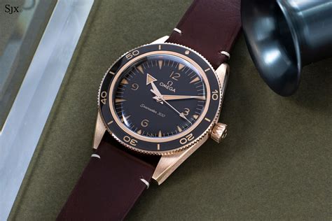 seamaster 300 bronze gold